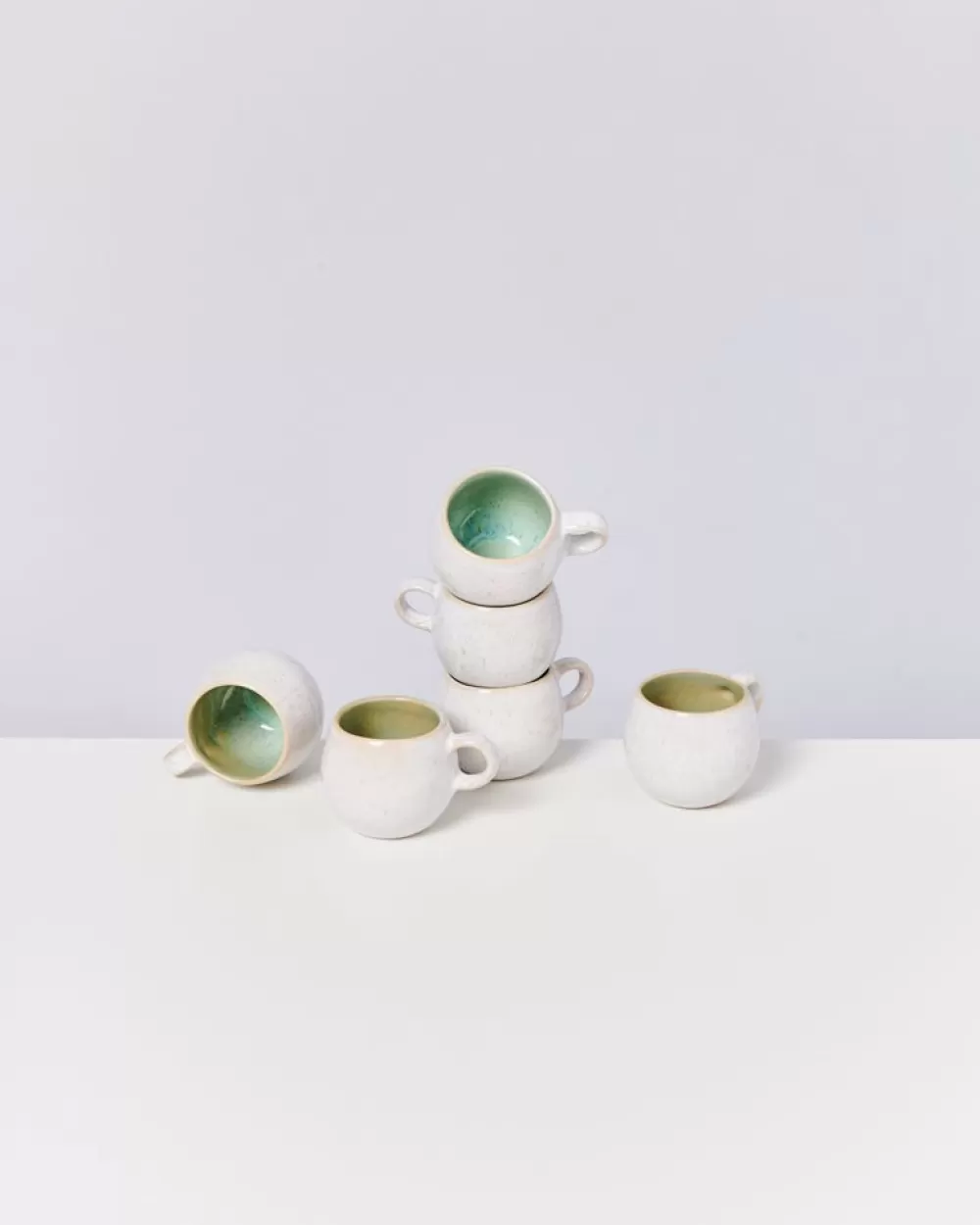 Fashion Areia 6Er Set Espressotasse Mint Tassen & Becher Sets