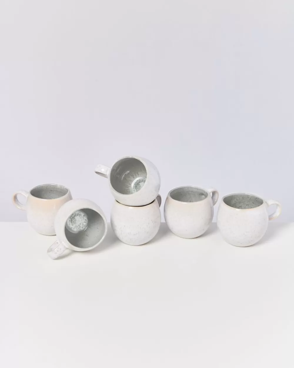 Hot Areia 6Er Set Tasse Klein Grau 6 Teilige Sets