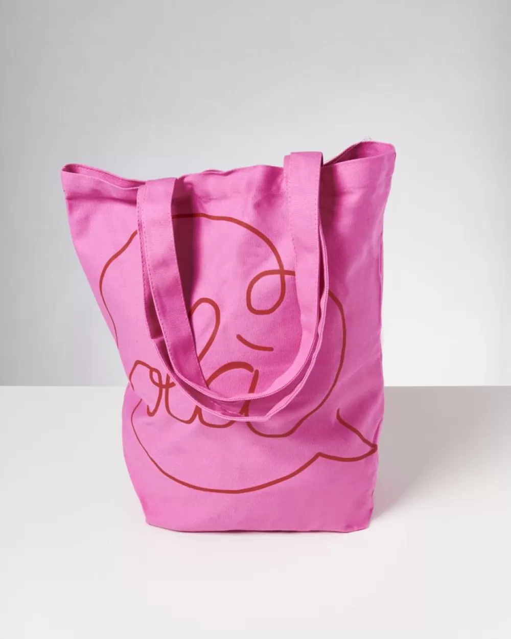 Online Beach Bag Pink Rot Beach Bags