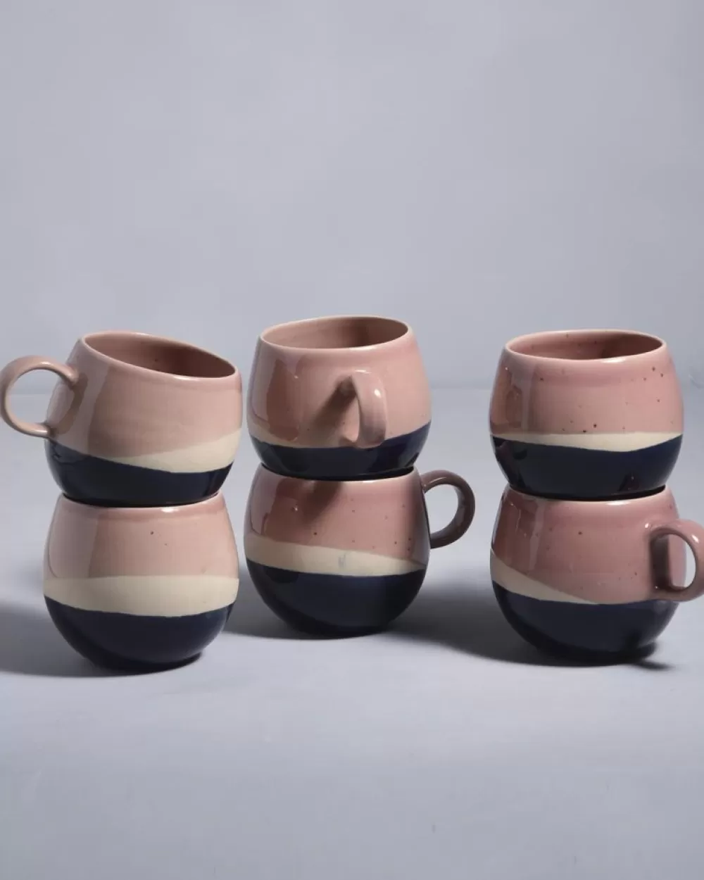 Cheap Bica 6Er Set Tasse Gros Pink Navy Cream Tassen & Becher