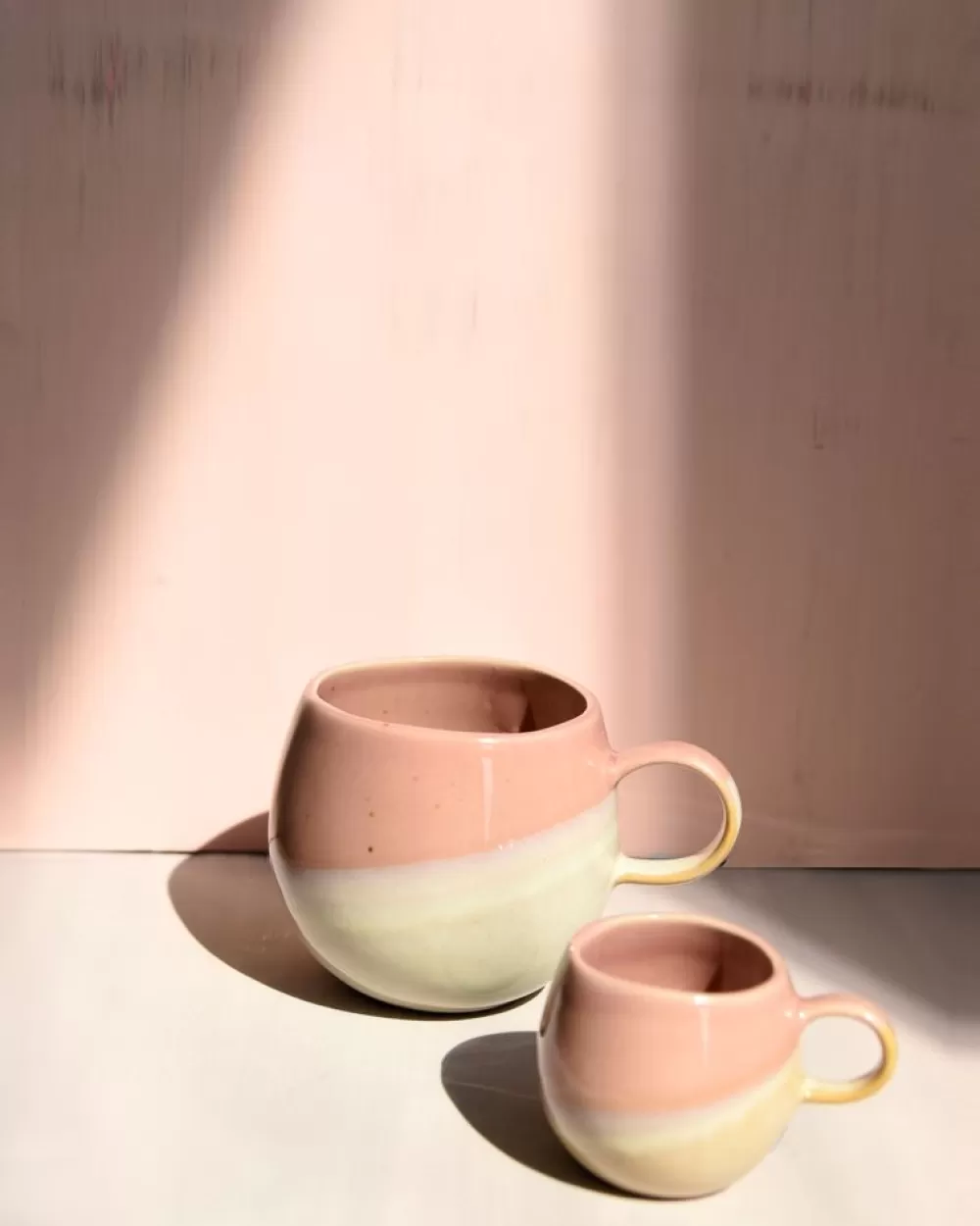 Best Sale Bica Tasse Gros Pink Cream Grose Tassen