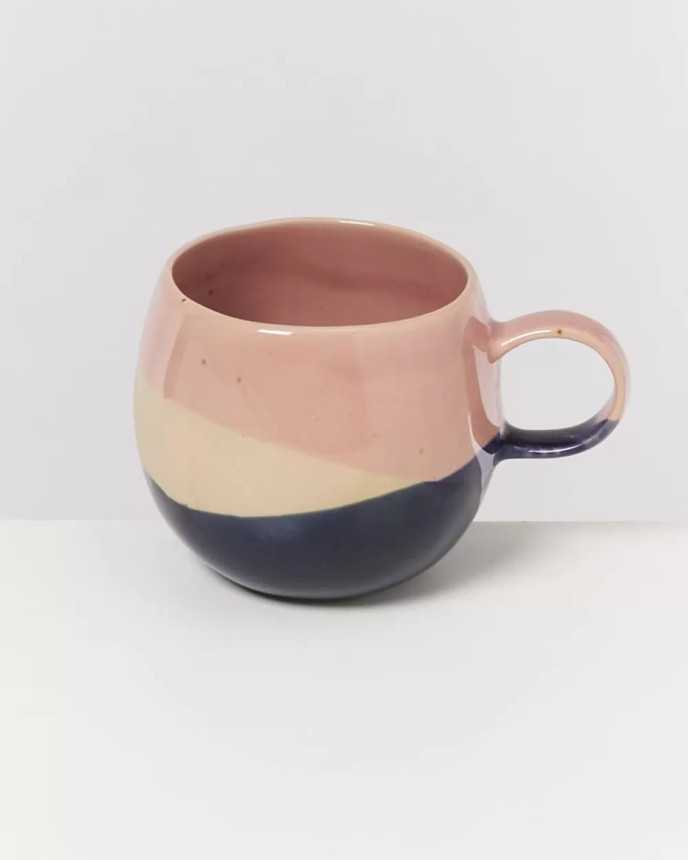 Shop Bica Tasse Gros Pink Navy Cream Grose Tassen