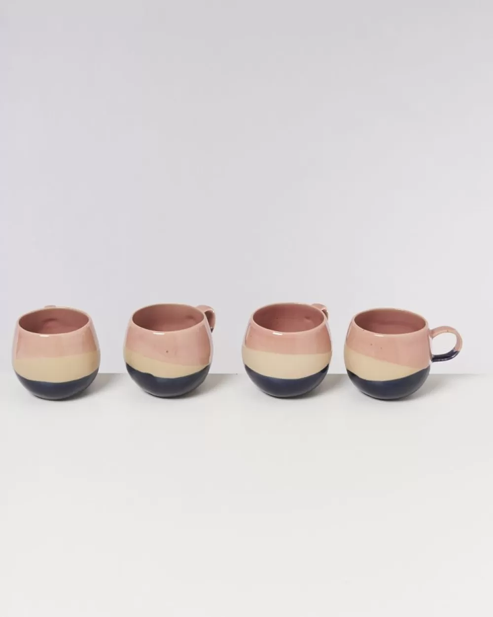 Shop Bica Tasse Gros Pink Navy Cream Grose Tassen