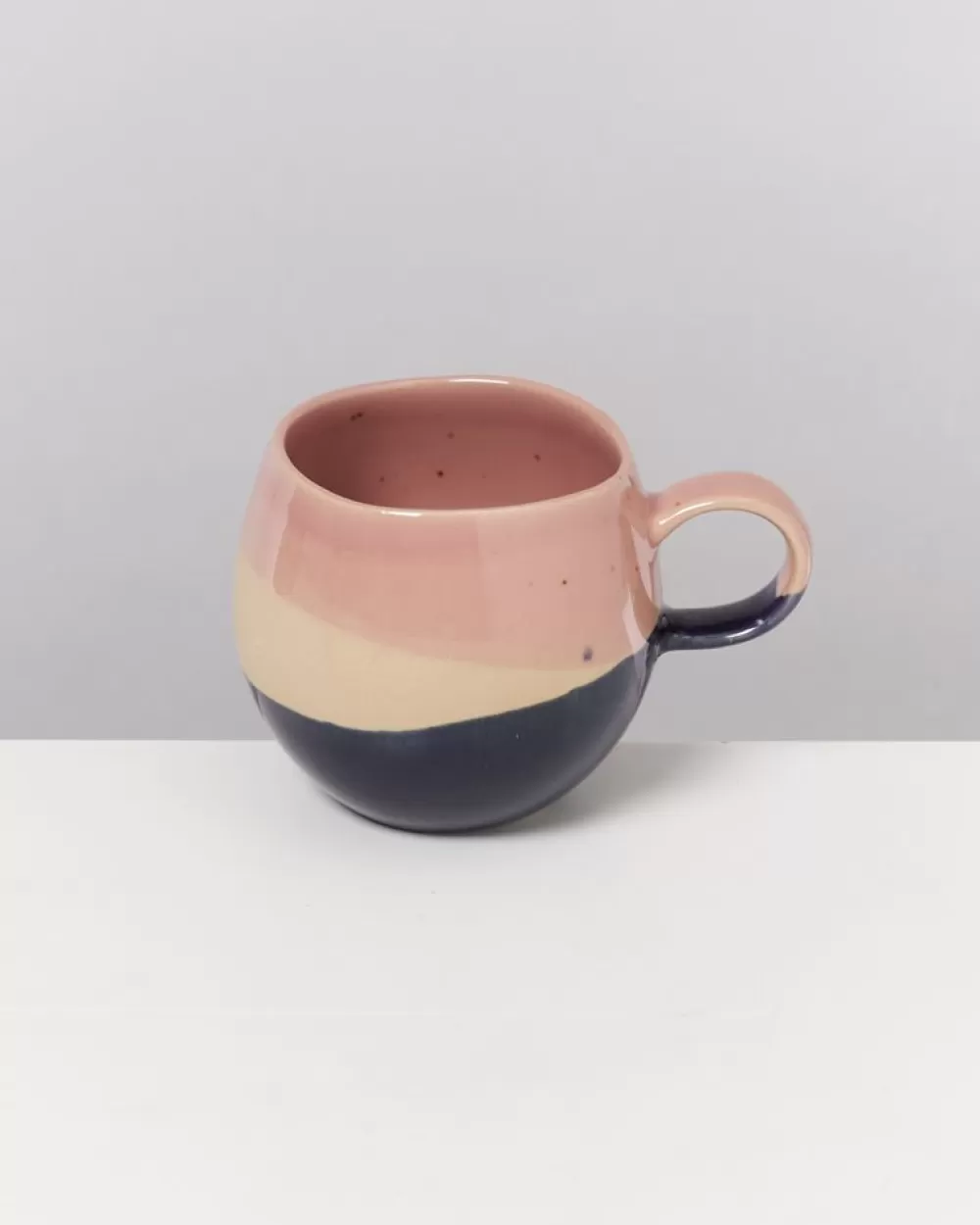 New Bica Tasse Klein Pink Navy Cream Kleine Tassen