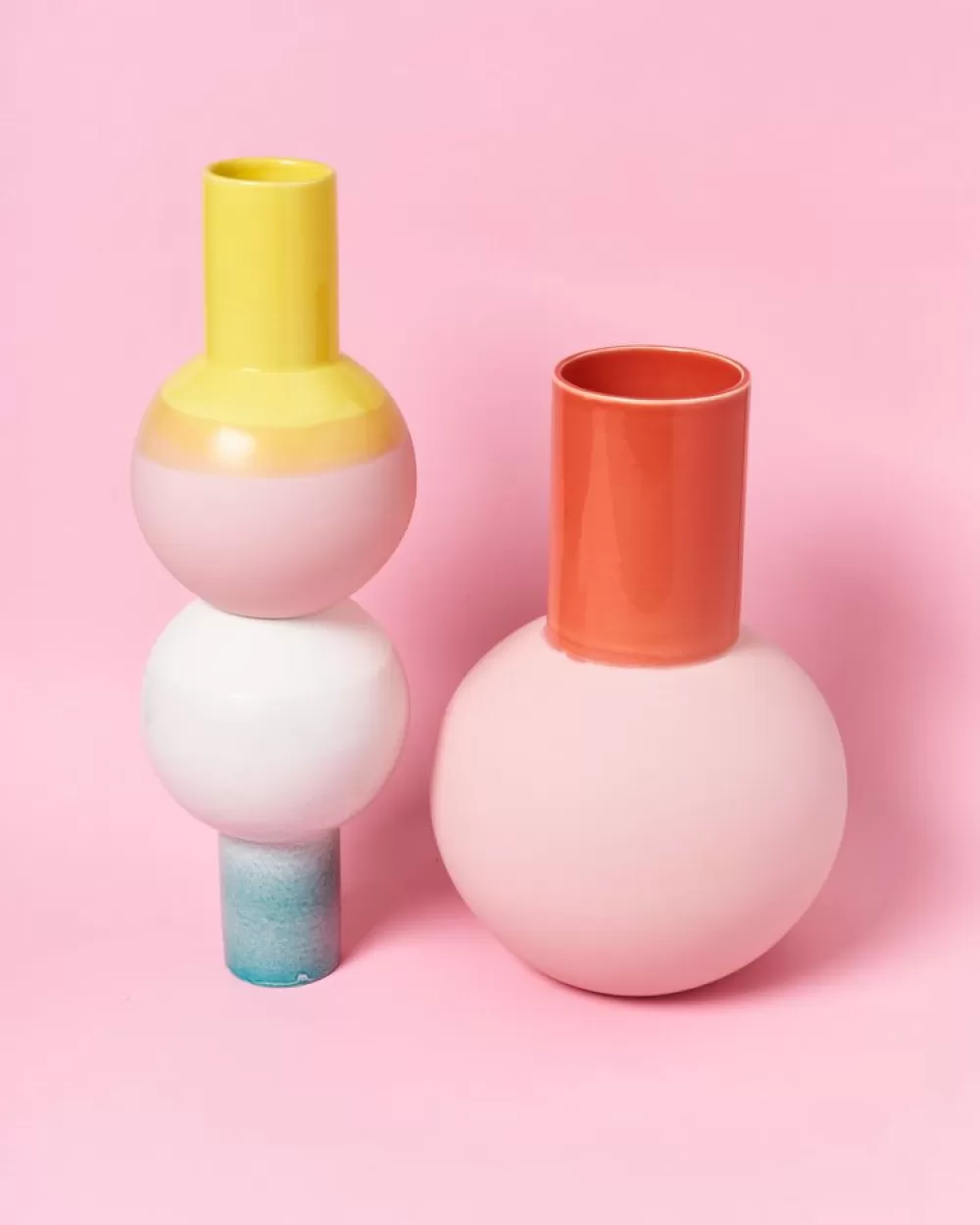 Best Sale Bola Vase L Rose Coral Bola L