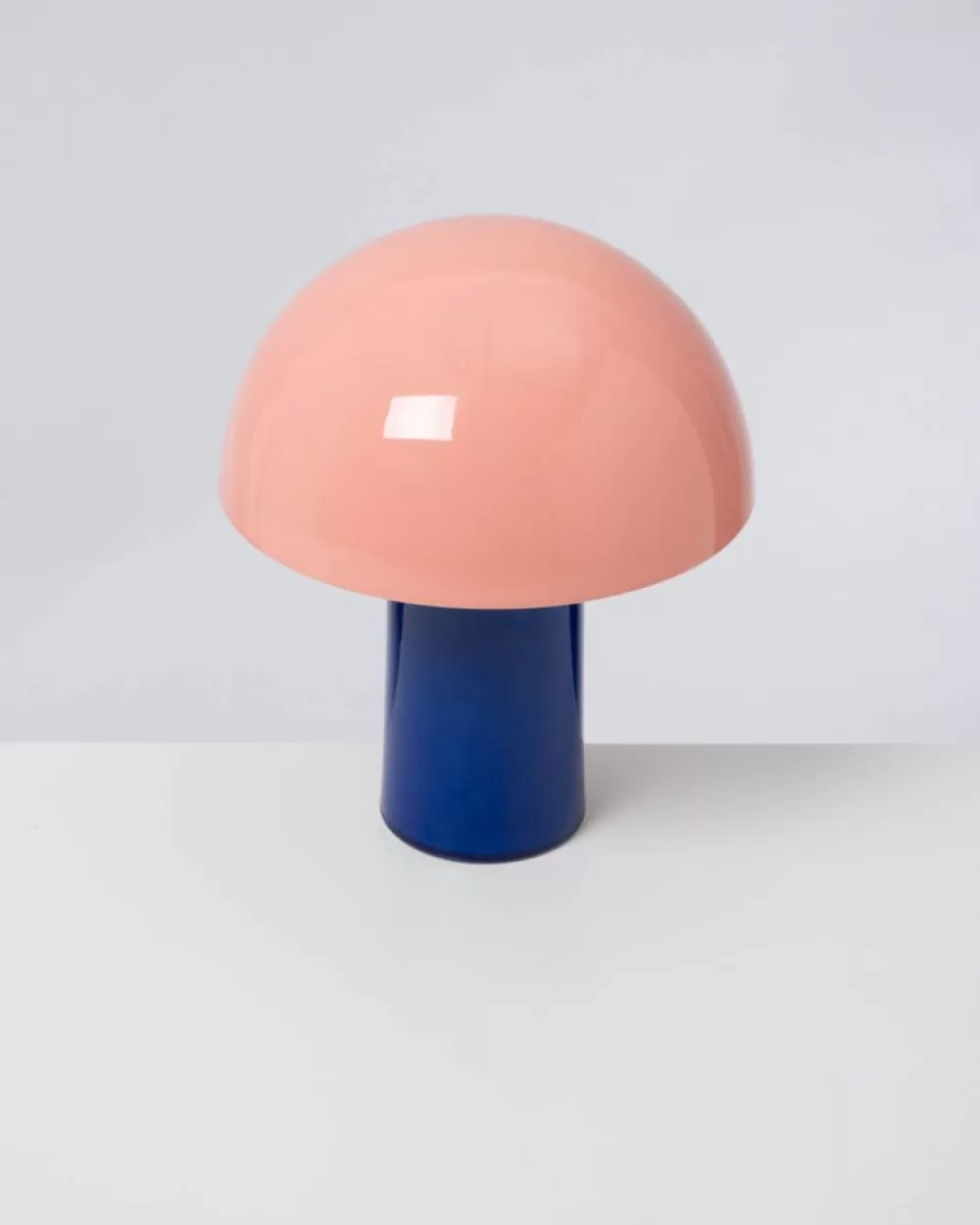 Store Cogumelo Keramiklampe Rosa Blau Lampen