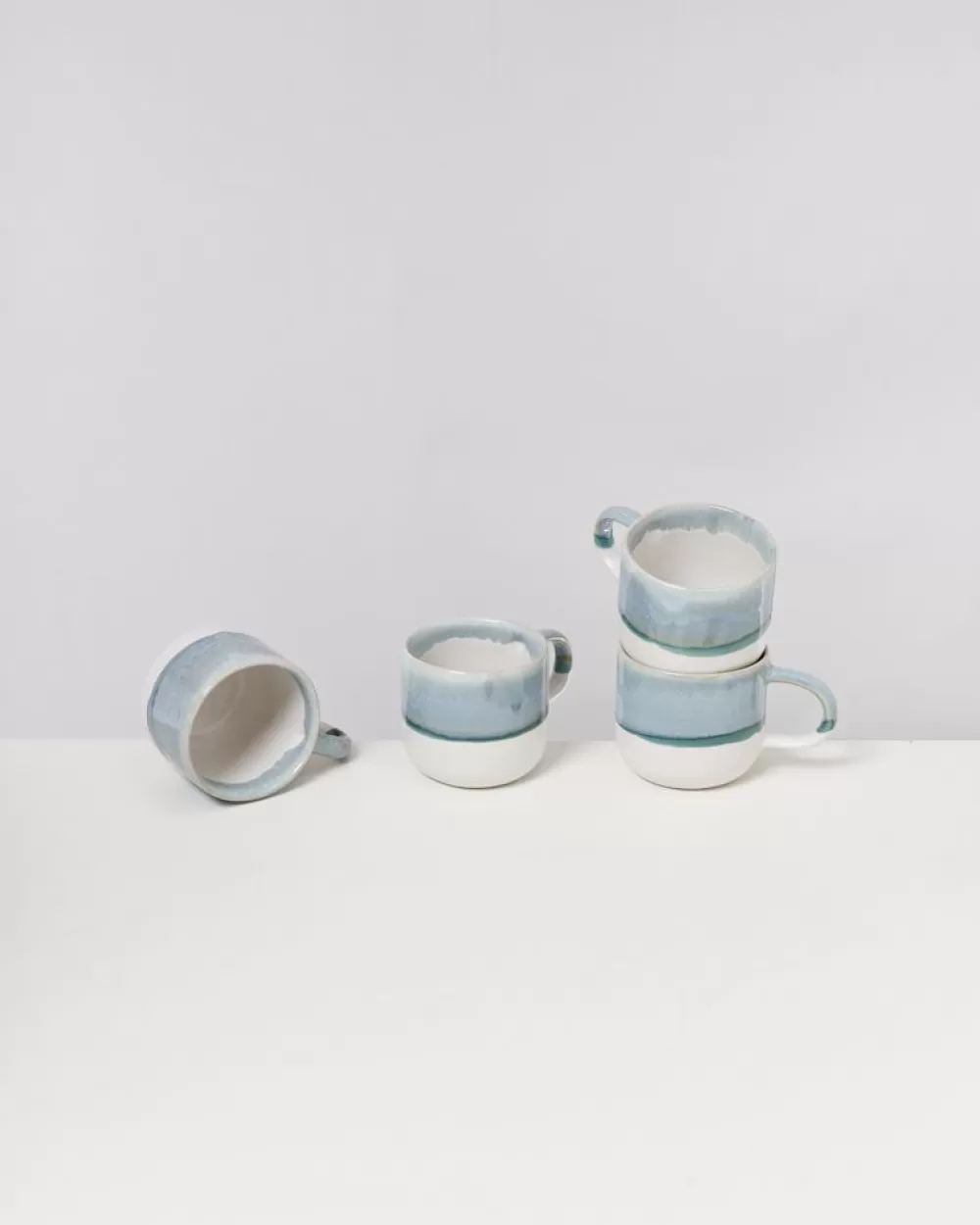 Store Coimbra 4Er Set Tasse Gros Graublau 4 Teilige Sets