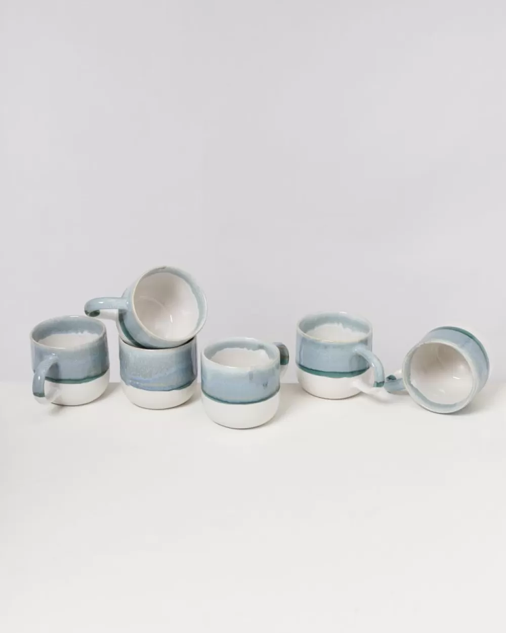 Online Coimbra 6Er Set Tasse Gros Graublau 6 Teilige Sets