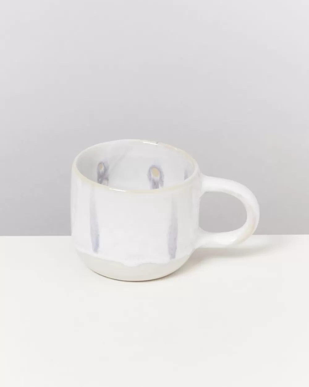 Outlet Coimbra Tasse Klein Weis Blau Tassen & Becher