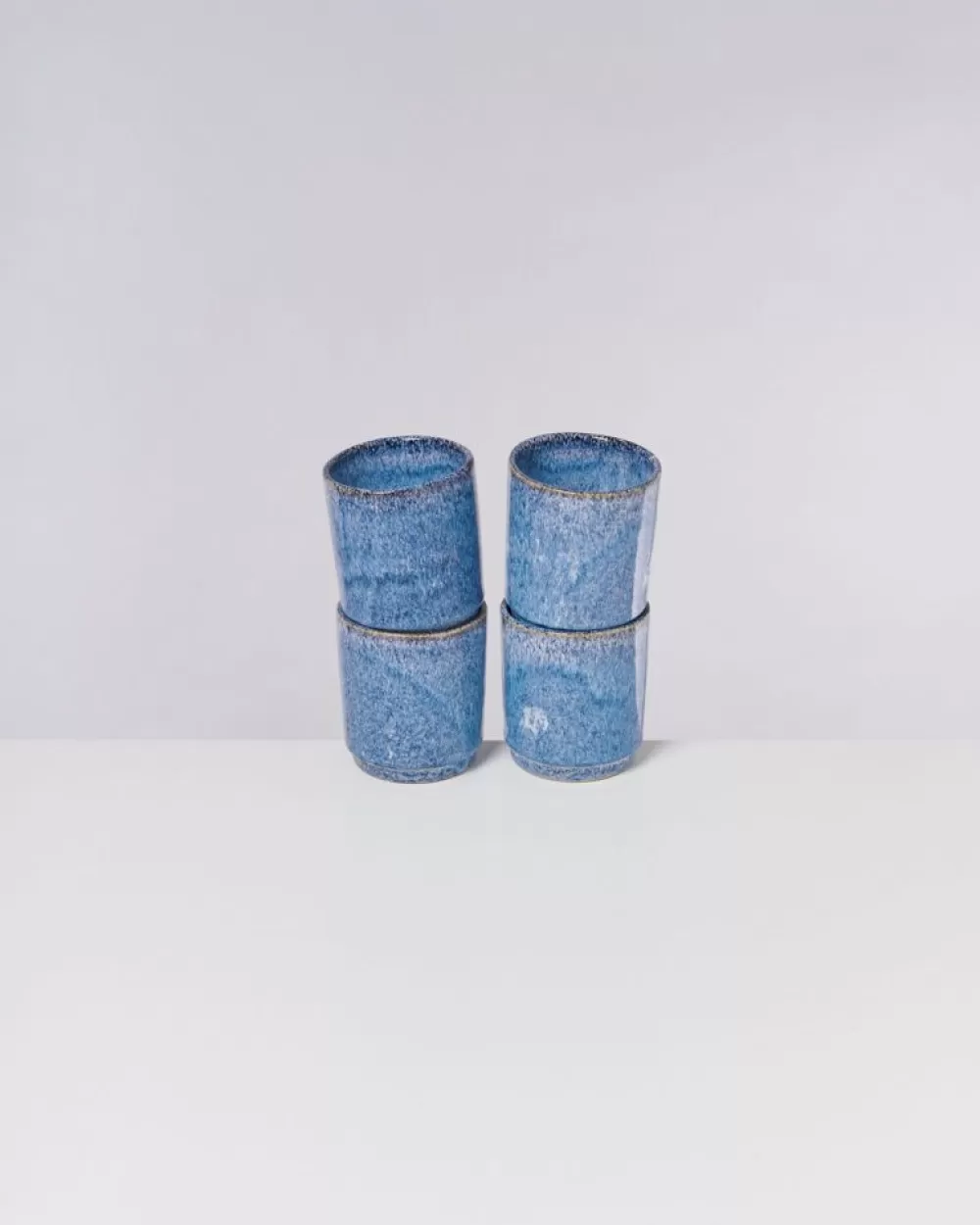 Shop Cordoama 4Er Set Becher Gros Blau Gesprenkelt 4 Teilige Sets