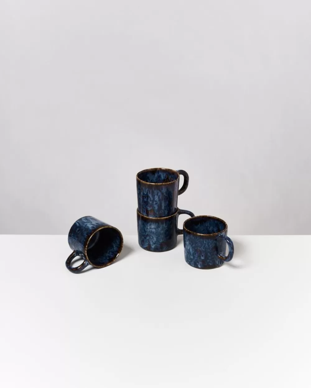 Hot Cordoama 4Er Set Tasse Klein Dunkelblau Tassen & Becher Sets