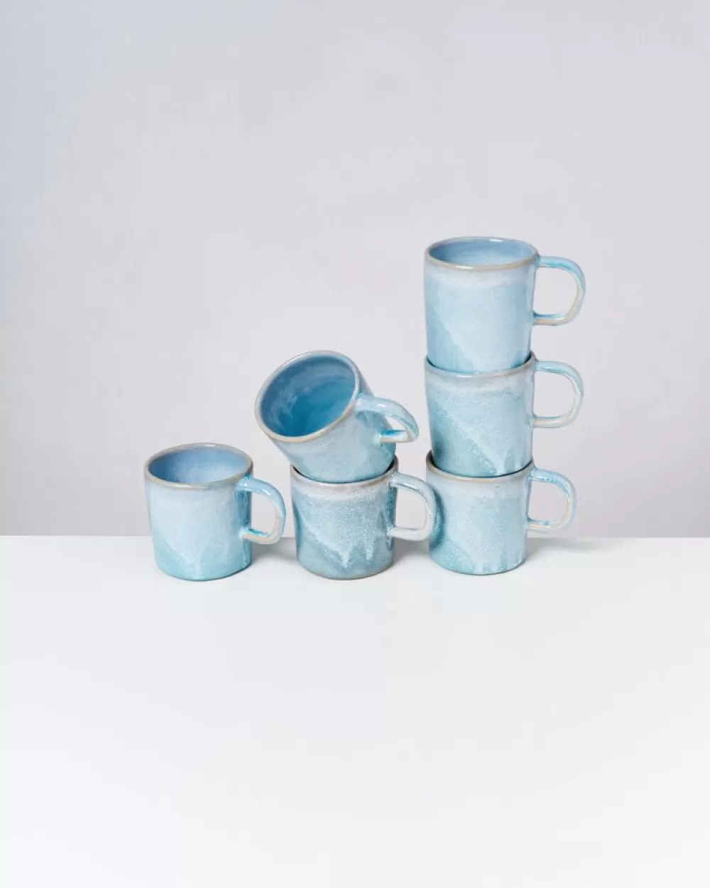 Cheap Cordoama 6Er Set Tasse Gros Aqua Tassen & Becher Sets