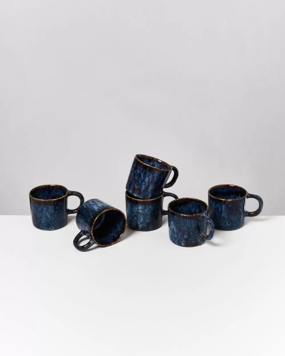 Sale Cordoama 6Er Set Tasse Klein Dunkelblau Tassen & Becher Sets