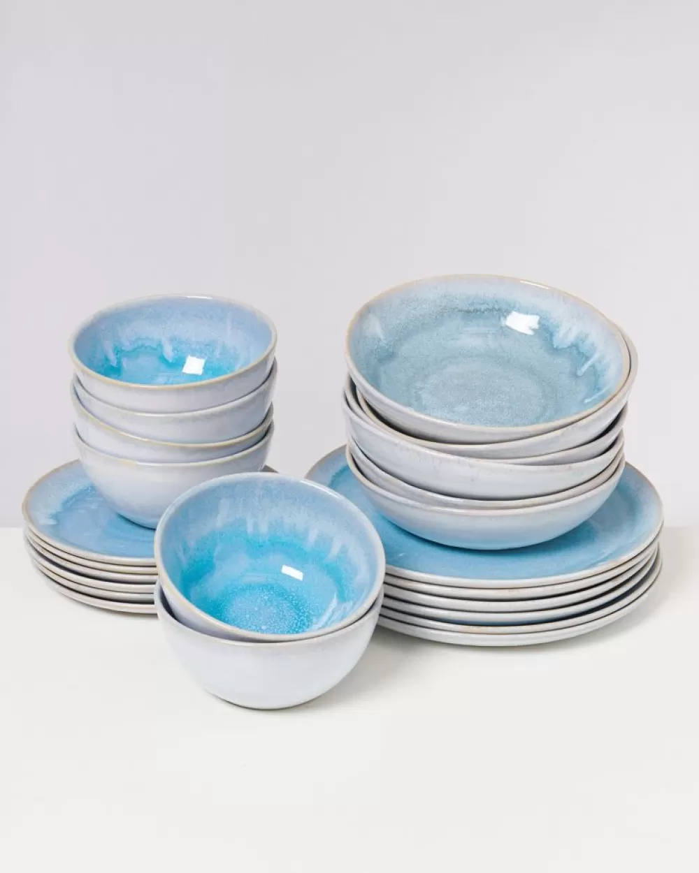 Store Cordoama Klassik Aqua - 24 Teiliges Set 24 Teilige Sets