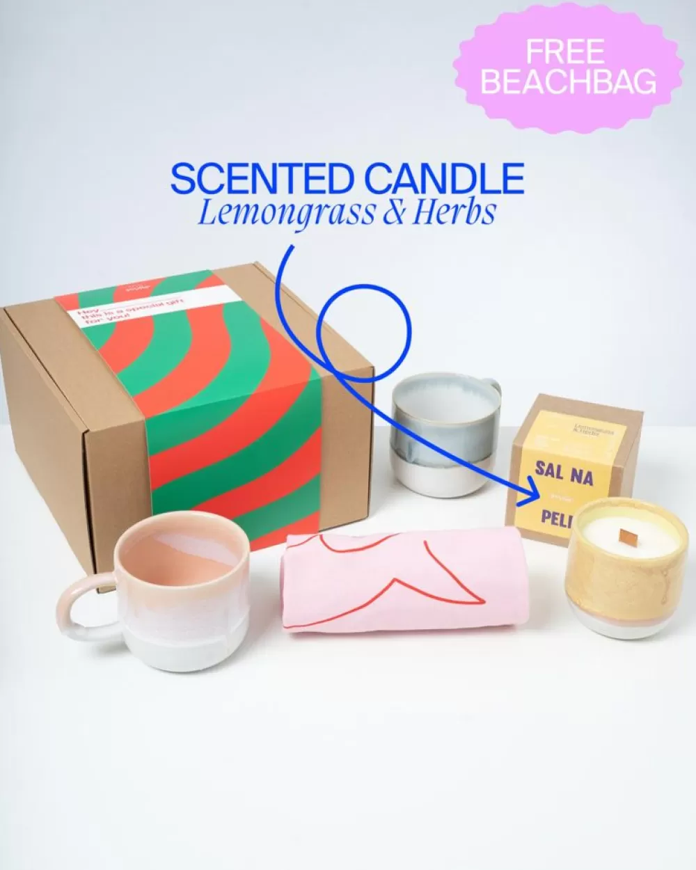 Store Geschenkbox - 2 X Coimbra Teetasse & 1 X Duftkerze Tassen & Becher