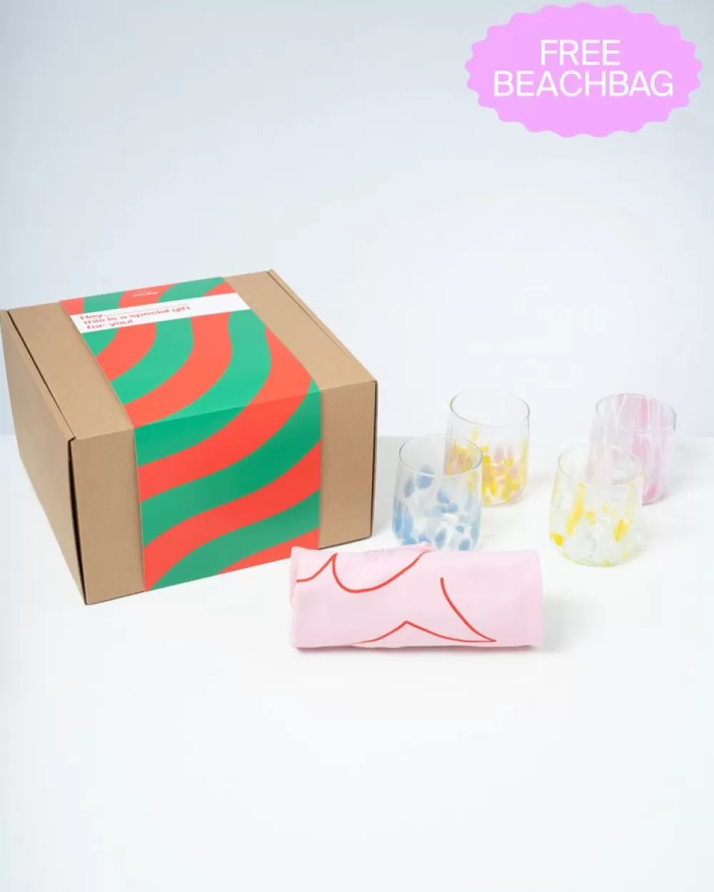 Sale Geschenkbox - 4 X Alegria Glas Klein Glaser