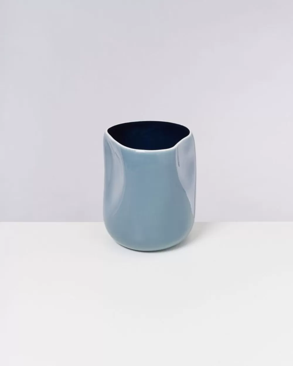 Discount Joao Vase L Graublau Vasen