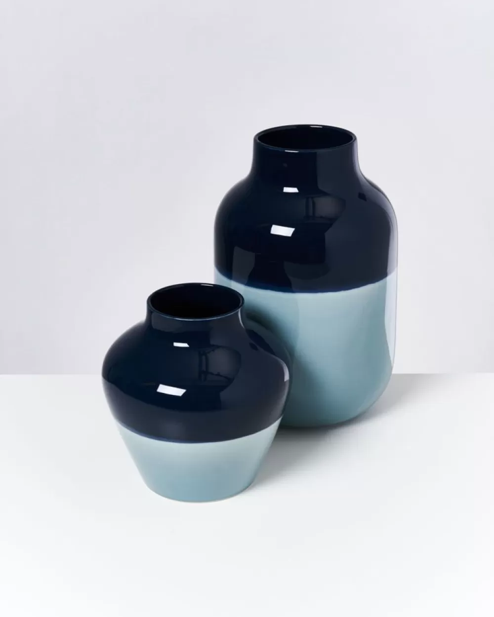 Hot Madalin Vase Navy Hellblau Madalin