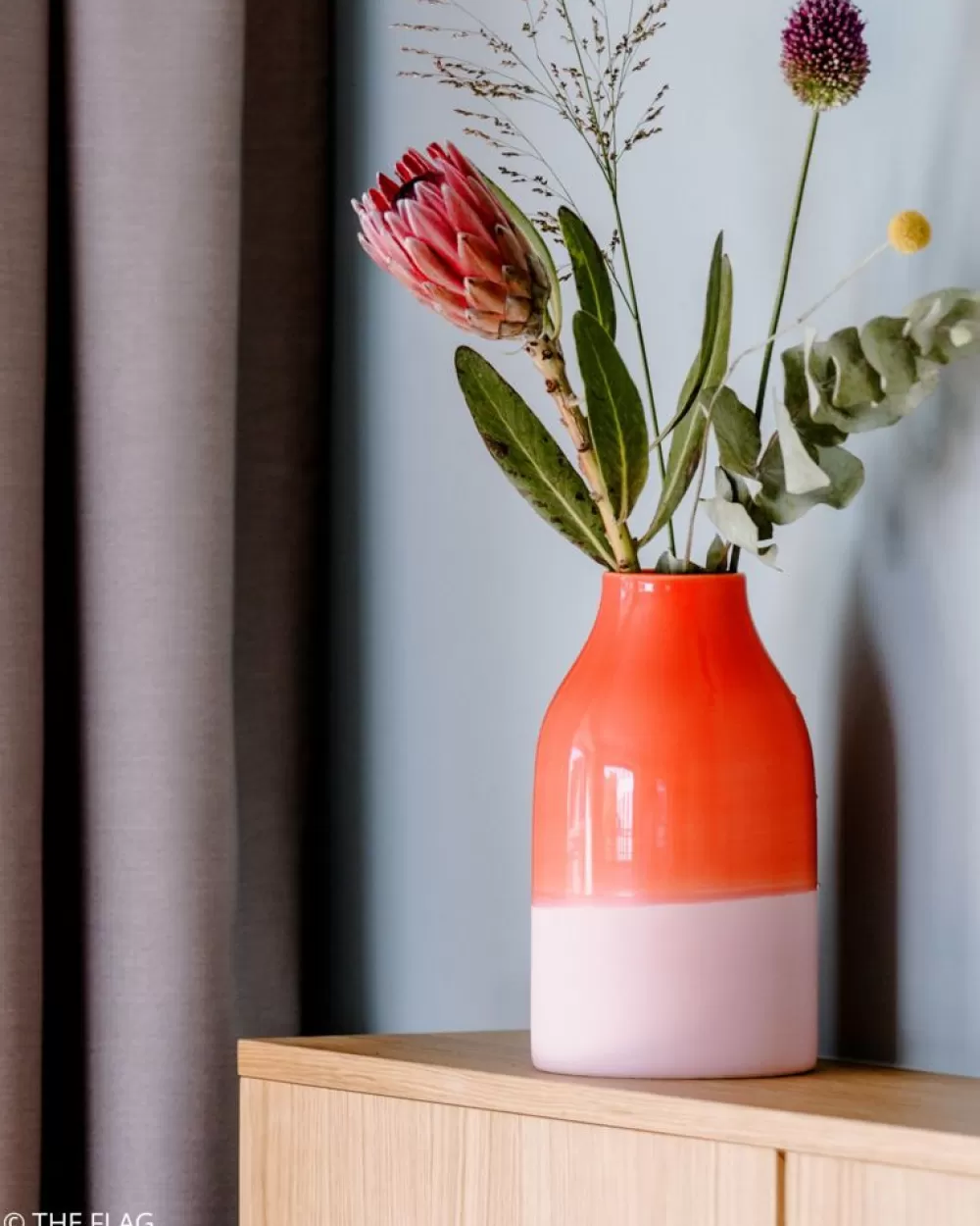 Store Marisa Vase Rose Coral Vasen