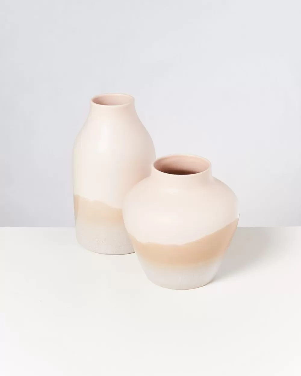 Store Marisa Vase Sand Vasen