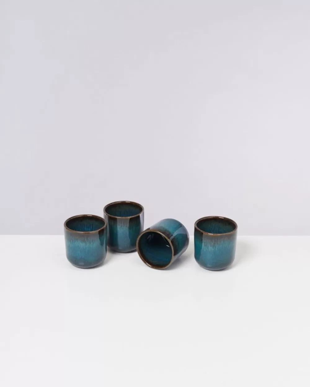 Online Melides 4Er Set Becher Klein Oceanblue Tassen & Becher Sets