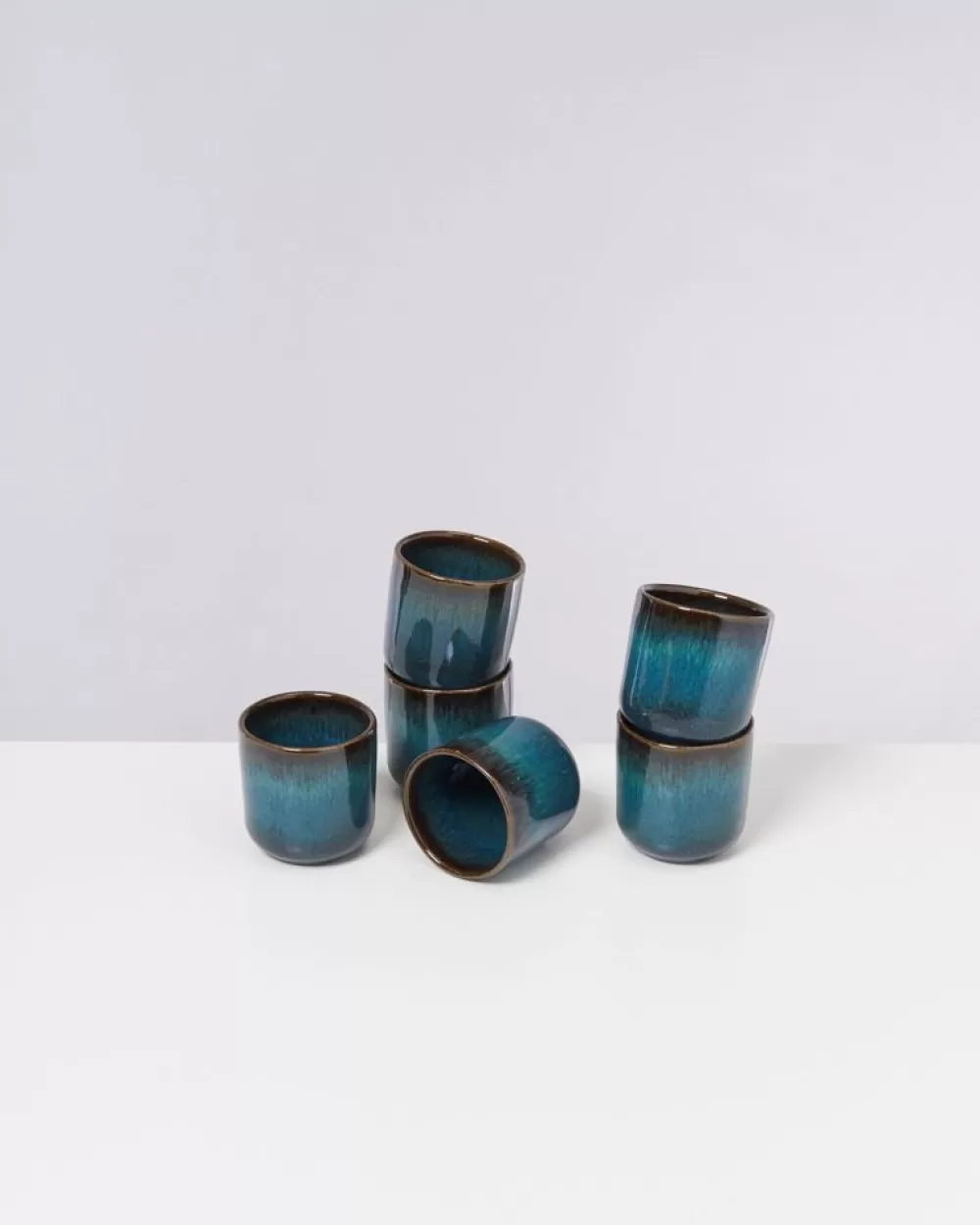 Shop Melides 6Er Set Becher Klein Oceanblue Tassen & Becher Sets