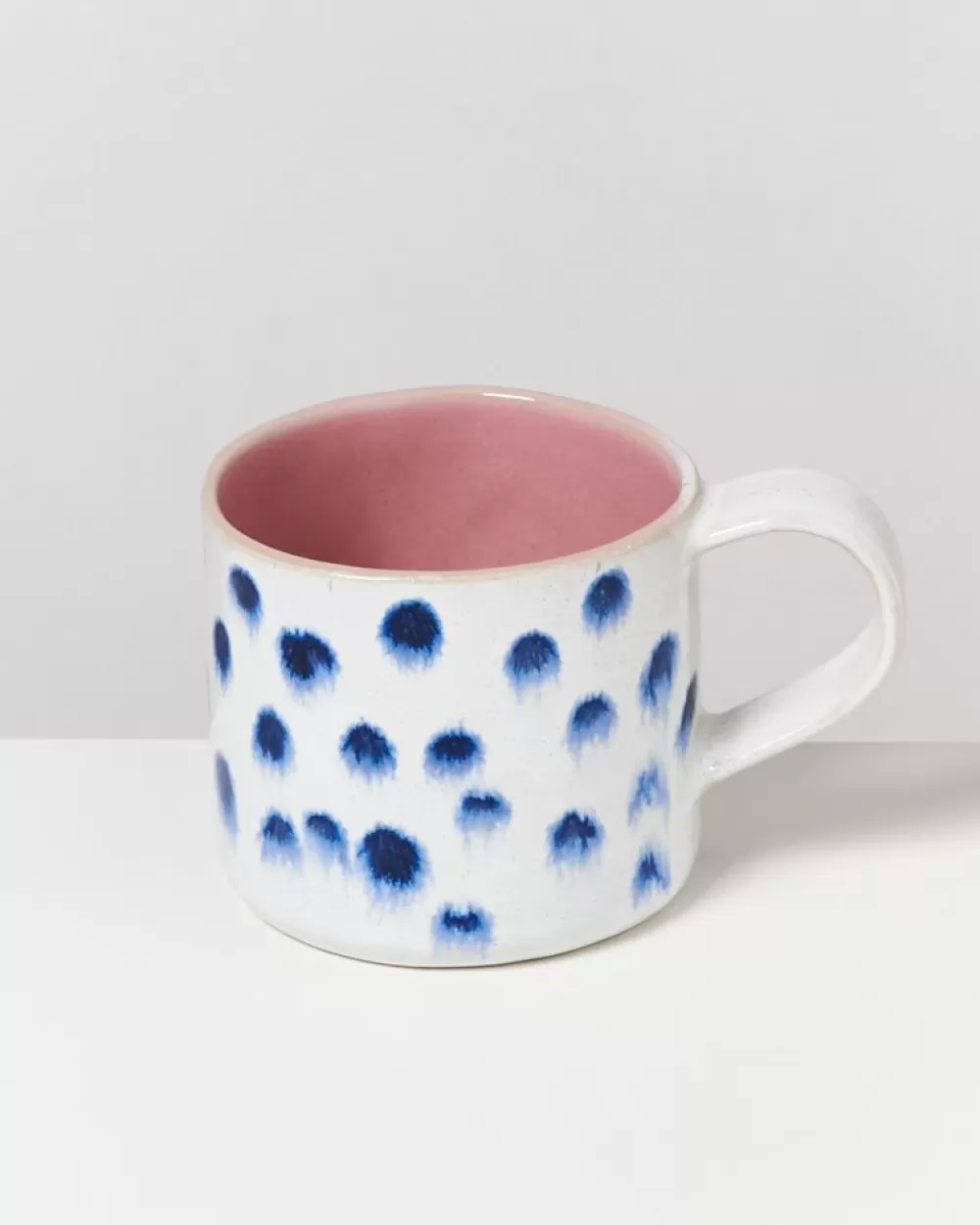 New Nodoa Tasse Rosa Mit Punkten Grose Tassen