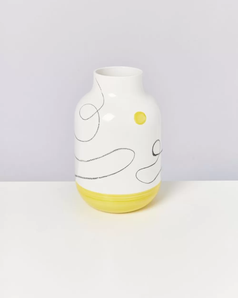 Store Nuno Vase L Arts White Nuno L