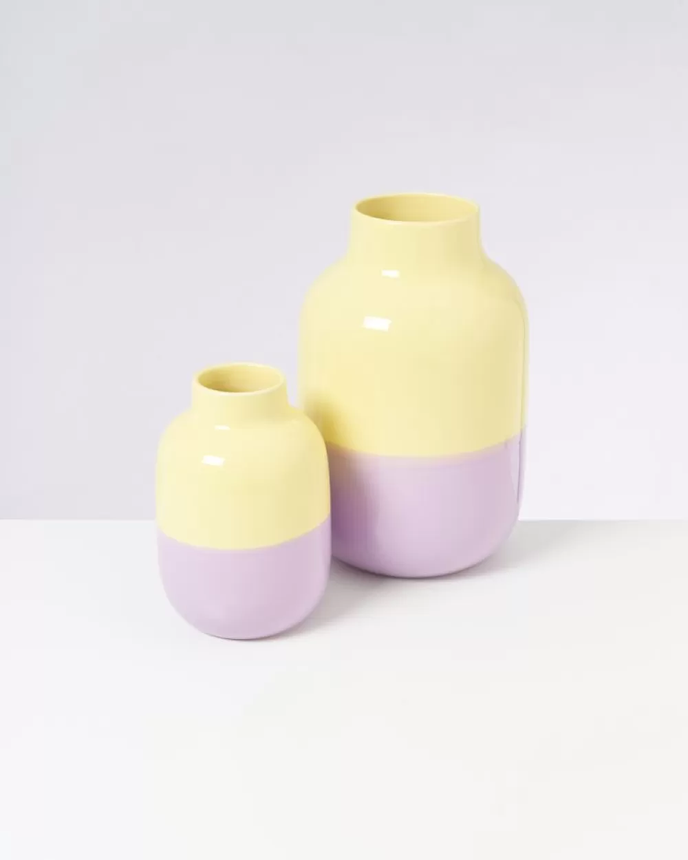 Cheap Nuno Vase L Gelb Lila Vasen