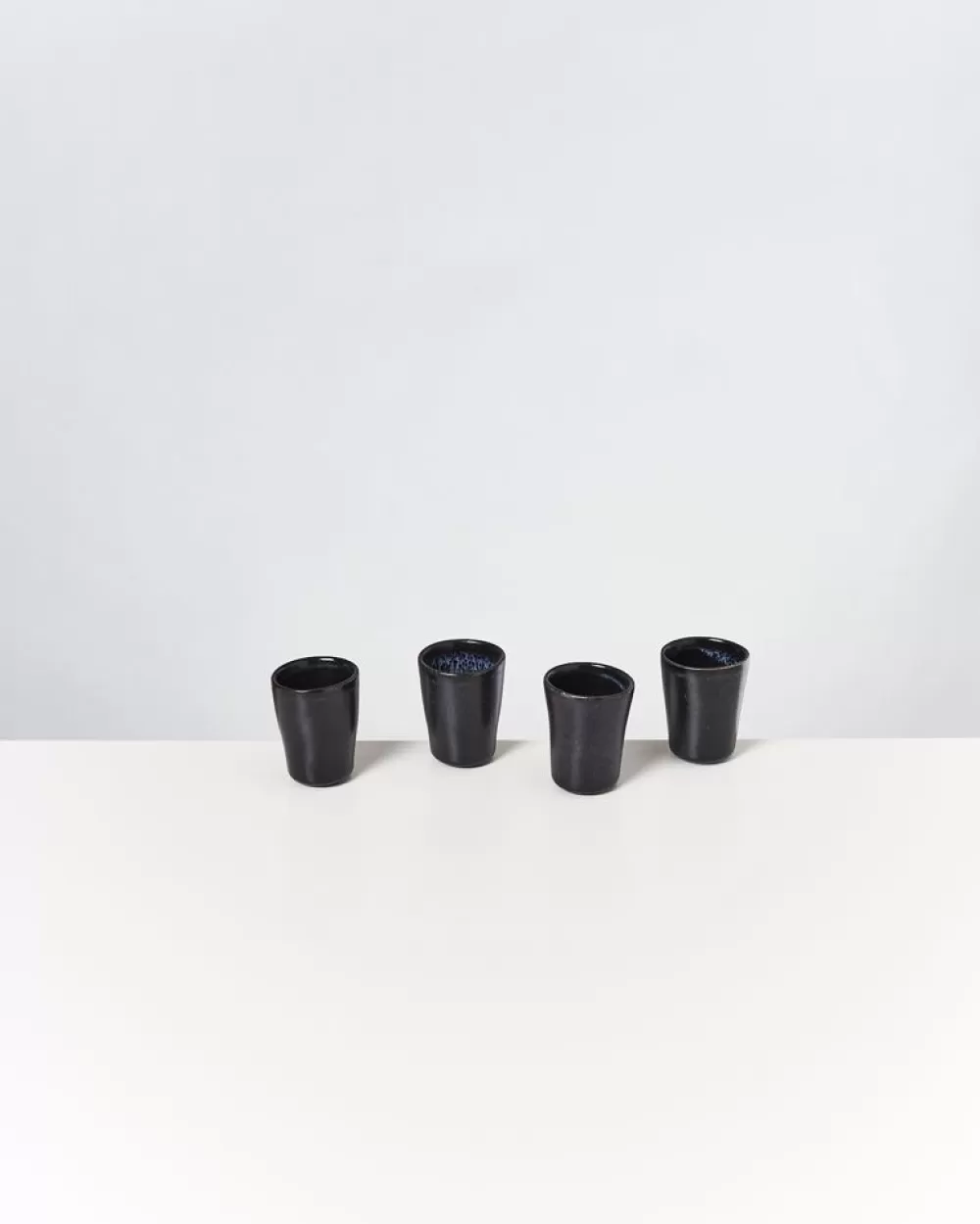 Outlet Turmalina 4Er Set Espressobecher Schwarz Tassen & Becher Sets