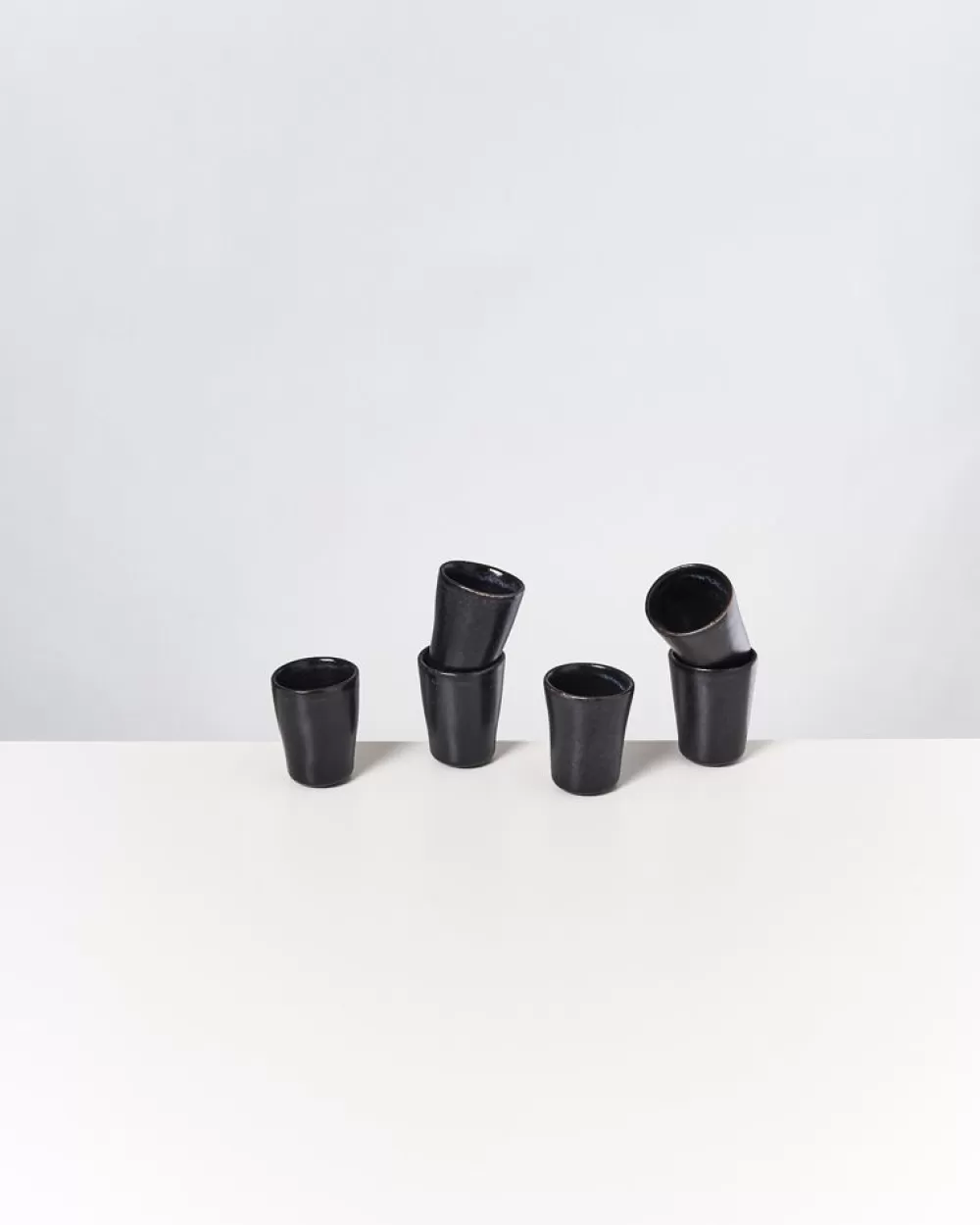 Flash Sale Turmalina 6Er Set Espressobecher Schwarz Tassen & Becher Sets